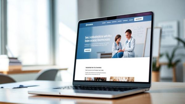 Créer un site web dans la santé : optimiser accessibilité et confiance